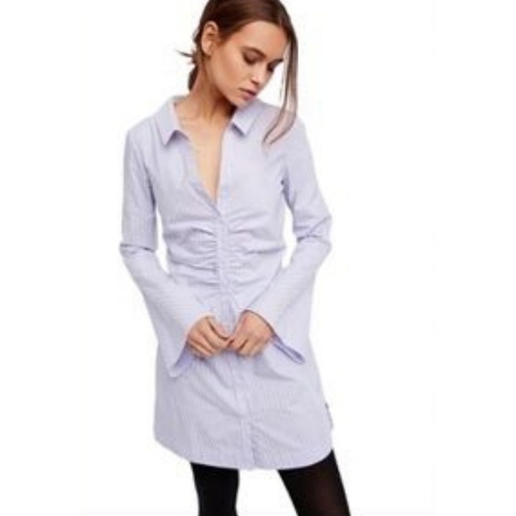 Free People Dresses & Skirts - FREE PEOPLE LIV BUTTON DOWN SHIRTDRESS